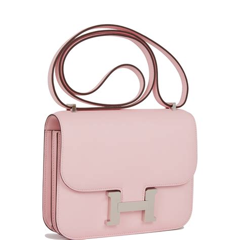 hermes rose sakura chevre|Hermes Constance 18 Rose Sakura Chevre Palladium Hardware.